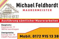 Maurerbetrieb Feldhordt in Pansdorf